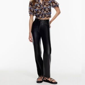 Aritzia Wilfred The Melina Pant Black